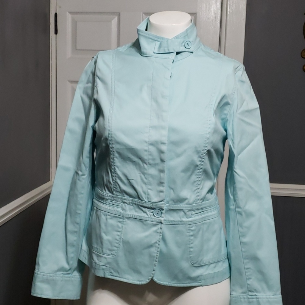 TALBOTS LIGHT GREEN JACKET
